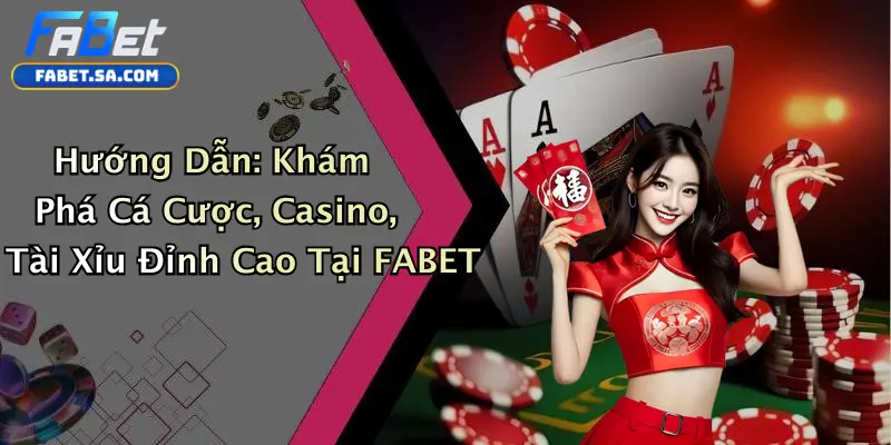Hướng Dẫn: Khám Phá Cá Cược, Casino, Tài Xỉu Đỉnh Cao Tại FABET